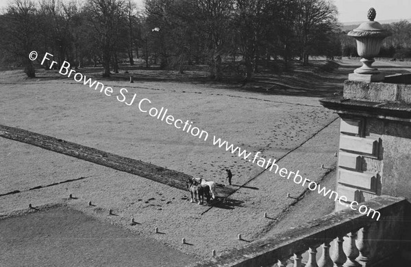 FIRST PLOUGHING OF DAIRY HILL FROM ROOF